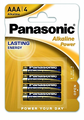 4 Μπαταρίες / blister LR03-AAA Panasonic Alkaline Power 