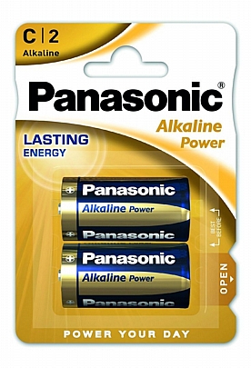 2 Μπαταρίες / blister LR14-C
Panasonic Alkaline power