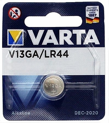 1 Μπαταρία / blister LR44-V13GA 
Varta