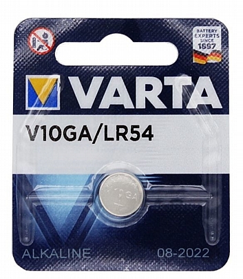 1 Μπαταρία / blister LR54-V10GA 
Varta