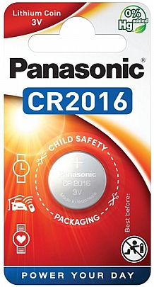 1 Μπαταρία / blister CR2016 
Panasonic