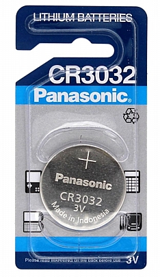 1 Μπαταρία / blister CR3032 
Panasonic
