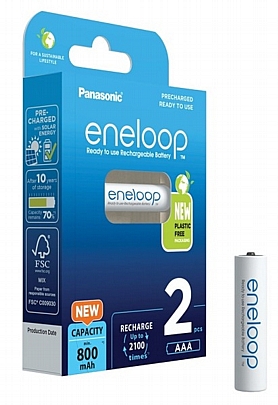 2 Μπαταρίες / blister HR03-AAA 800mAh 
Eneloop