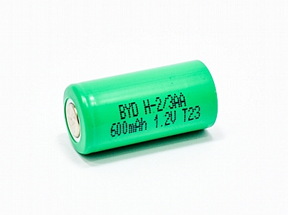 Μπαταρία 1.2V NiMH 2/3AA 600mAh JYH