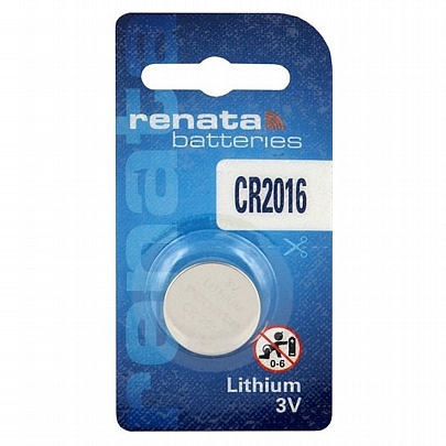 1 Μπαταρία / blister CR2016 RENATA