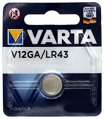 1 Μπαταρία / blister LR43 VARTA 