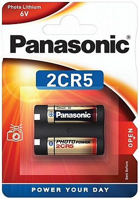 1 Μπαταρία / blister 2CR5 Panasonic