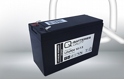 Μπαταρία LiFePO4 12.8V 7.5Ah Q-Batteries
