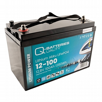 Μπαταρία LiFePO4 12.8V 100Ah1280Wh  
Q-Batteries