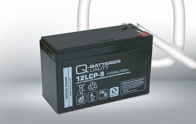Μπαταρία AGM βαθιάς εκφόρτισης 12V 9Ah 
Q-Batteries