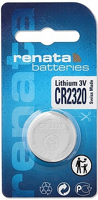 1 μπαταρία / blister CR2320 3V RENATA