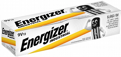 12 μπαταρίες 6LR61-9V Energizer Industrial