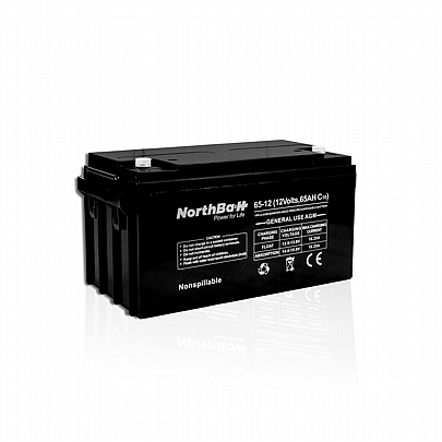 Μπαταρία VRLA 12V 65Ah (C10) NORTHBATT