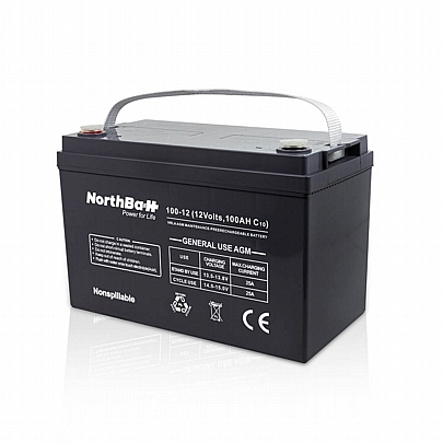 Μπαταρία VRLA 12V 100Ah (C10) NORTHBATT