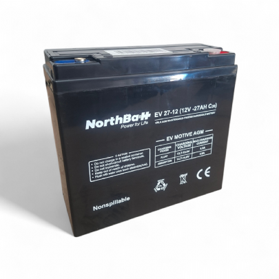 Μπαταρία VRLA motive 12V 27Ah (C20) NORTHBATT