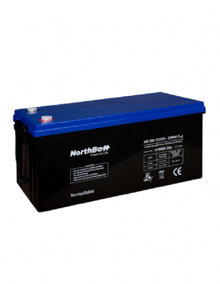 Μπαταρία VRLA Hybrid Gel 12V 200Ah (C10) NORTHBATT SOLAR