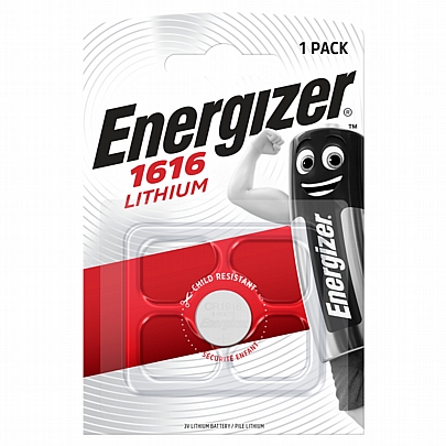 1Μπαταρία/blister λιθίου CR1616 3V Energizer